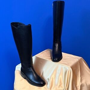 Michael Shannon Black Over the Knee Boots